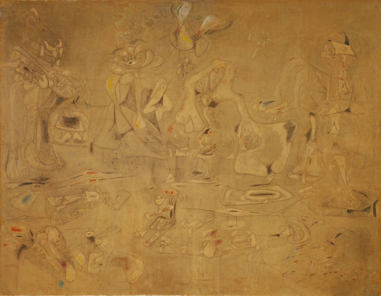 Summation, 1947,&nbsp;charcoal, graphite pencil, and pastel on paper mounted on board, 79 5/8 x 101 3/4 in. (202.2 x 258.4 cm). The Museum of Modern Art, New York. Nina and Gordon Bunshaft Fund, 234.1969. Digital Image &copy; The Museum of Modern Art/Licensed by SCALA / Art Resource, NY.&nbsp;[AGCR: D1486]
