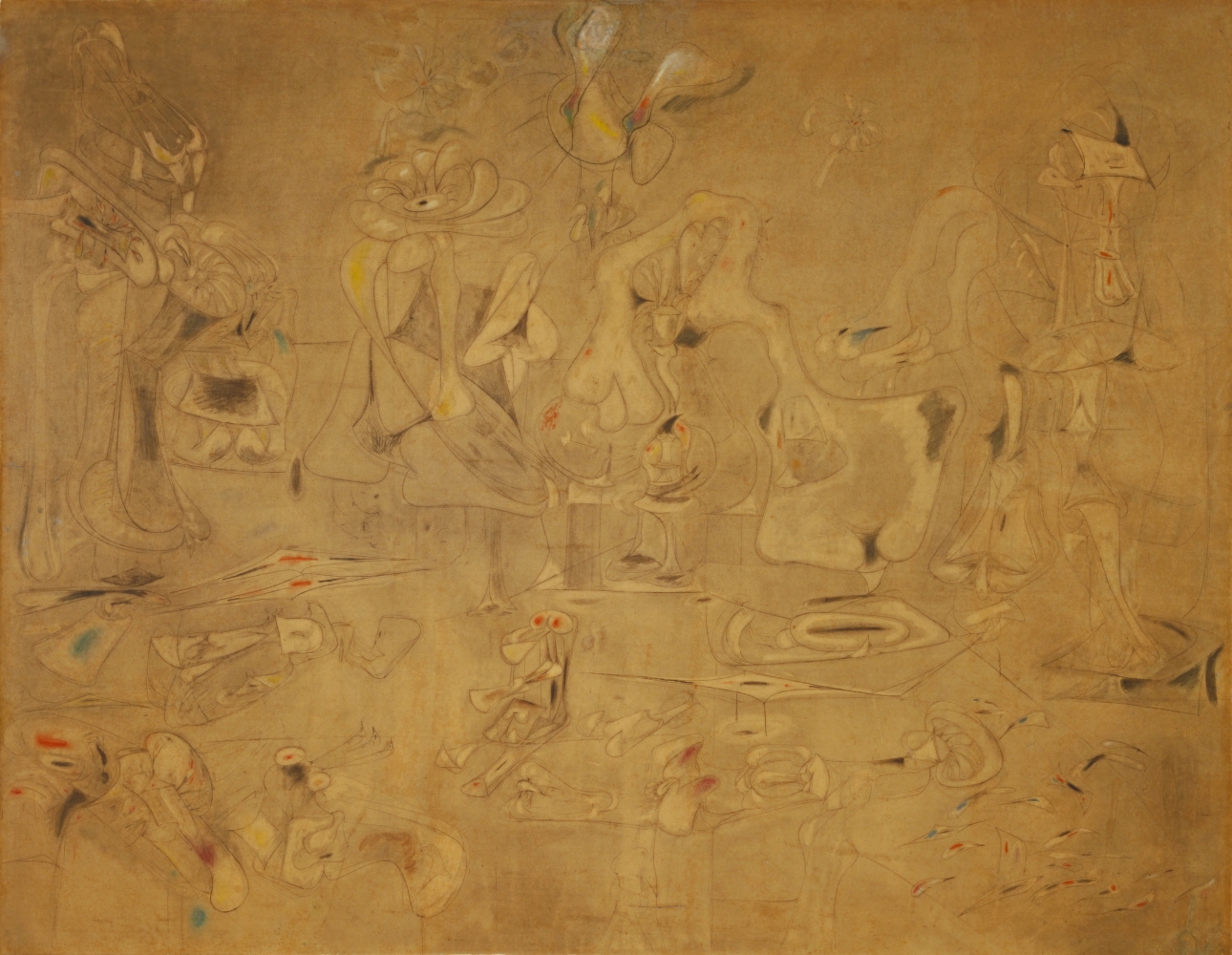 Summation, 1947,&amp;nbsp;charcoal, graphite pencil, and pastel on paper mounted on board, 79 5/8 x 101 3/4 in. (202.2 x 258.4 cm). The Museum of Modern Art, New York. Nina and Gordon Bunshaft Fund, 234.1969. Digital Image &amp;copy; The Museum of Modern Art/Licensed by SCALA / Art Resource, NY.&amp;nbsp;[AGCR: D1486]