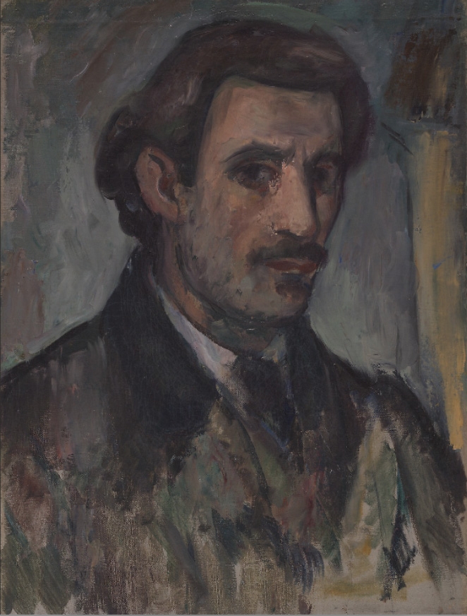 Self-Portrait, 1926&ndash;27, oil on canvas, 19 1/2 x 14 1/4 in. (49.5 x 36.2 cm). Art Institute of Chicago, Lindy and Edwin Bergman Collection, 2018.293. Photo: &copy; The Art Institute of Chicago.&nbsp;[AGCR: P010]