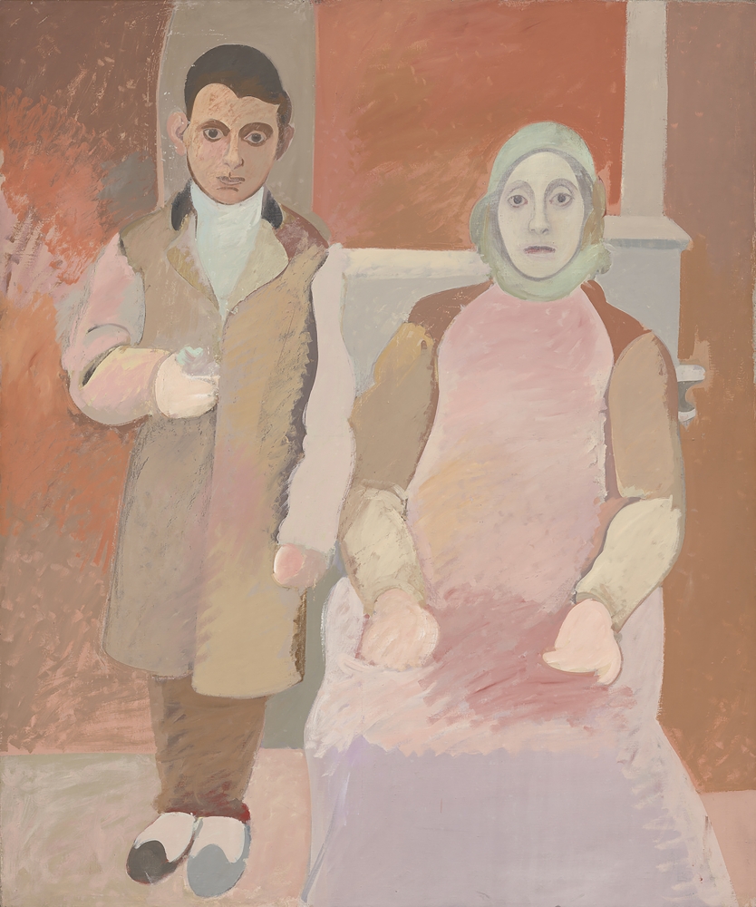 The Artist and His Mother, c. 1926&ndash;42, oil on canvas, 60 x 50 in. (152.4 x 127 cm). National Gallery of Art, Washington, D.C., Ailsa Mellon Bruce Fund, 1979.13.1. Photo: Courtesy the National Gallery of Art, Washington.&nbsp;[AGCR: P114]