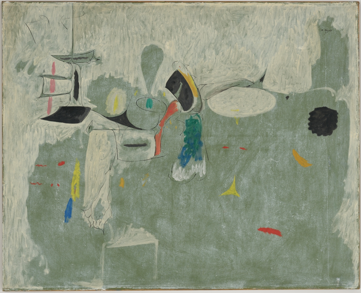 The Limit,&nbsp;1947, oil on paper mounted on canvas,&nbsp;50 3/4 x 62 in. (128.9 x 157.5 cm). Private collection.&nbsp;[AGCR: P318]