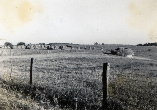 Landscape at Crooked Run Farm, Lincoln, Virginia, c. 1943. Arshile Gorky Estate Archive.
