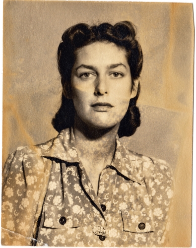 Agnes Magruder, Gorky&#39;s second wife, in a photograph taken shortly before she met Gorky.
Arshile Gorky Estate Archive.