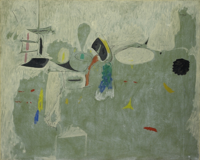 The Limit, 1947, oil on paper mounted on canvas, 50 3/4 x 62 in. (128.9 x 157.5 cm). Private collection. [AGCR: P318]