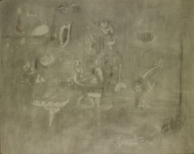 Gray Drawing (Pastoral), 1946&ndash;47, charcoal and pastel on paper, 50 3/8 x 61 7/16 in. (128 x 156.1 cm). Private collection. [AGCR: D1403]