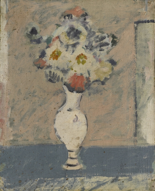 Flowers, c. 1938&ndash;42, oil on canvas, 8 1/2 x 10 1/2 in. (21.6 x 26.7 cm). Private collection. [AGCR: P231]